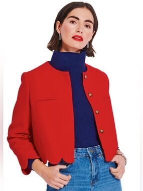 Vintage Pendleton wool cropped lady jacket, vintage sz 10. PERFECT